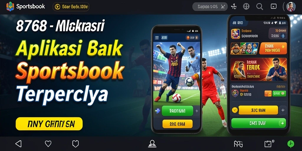 Tampilan menarik dari aplikasi Sportsbook 8768 saat permainan berlangsung.
