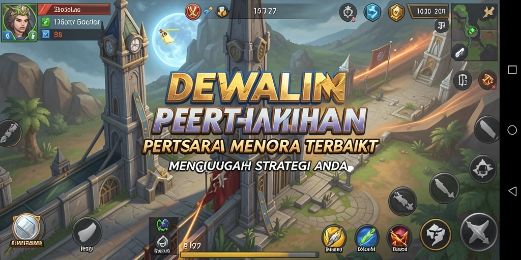 Tampilan permainan DEWALIN yang seru dan strategis.