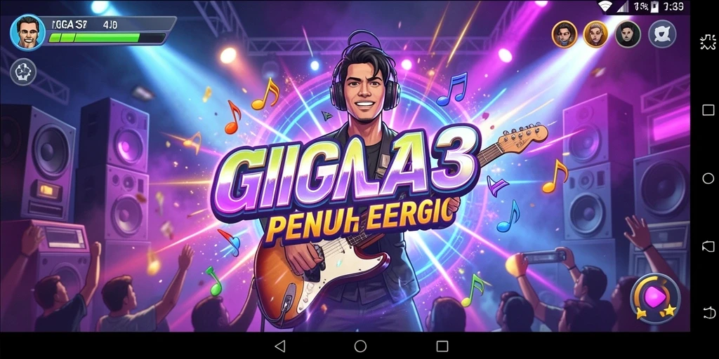 Tampilan gameplay GIGA33 yang menarik dan interaktif.