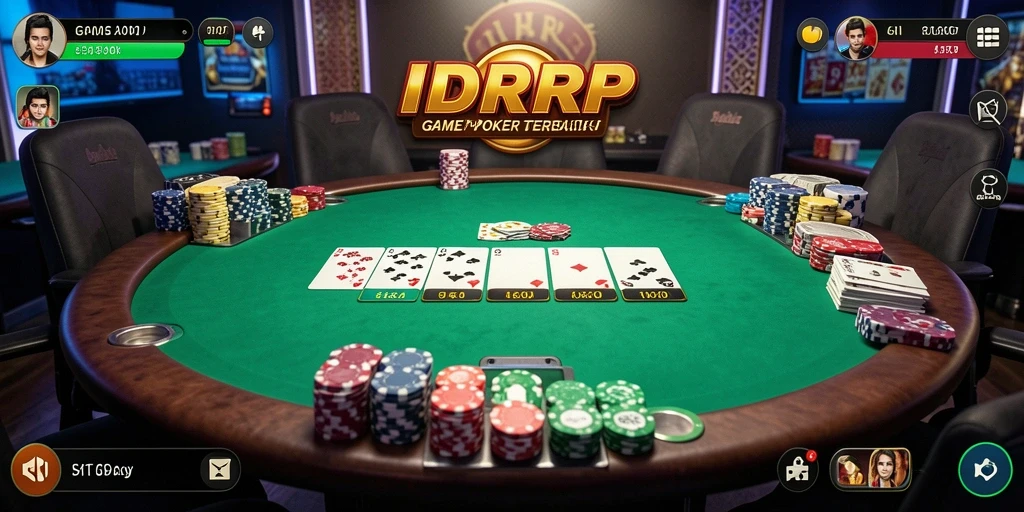 Tampilan gameplay seru di IDRRP dengan grafis menarik.