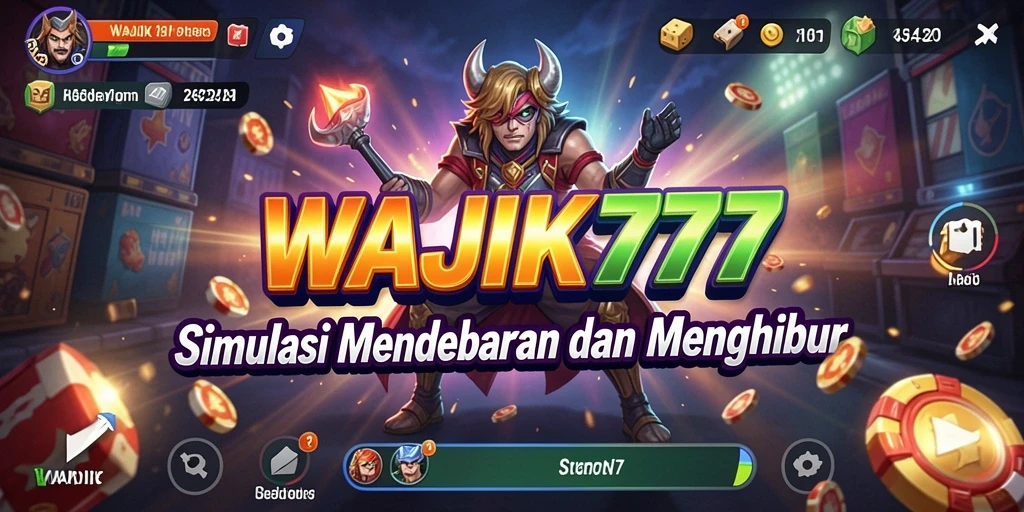 Gameplay WAJIK777 menampilkan simulasi yang menarik dan interaktif.